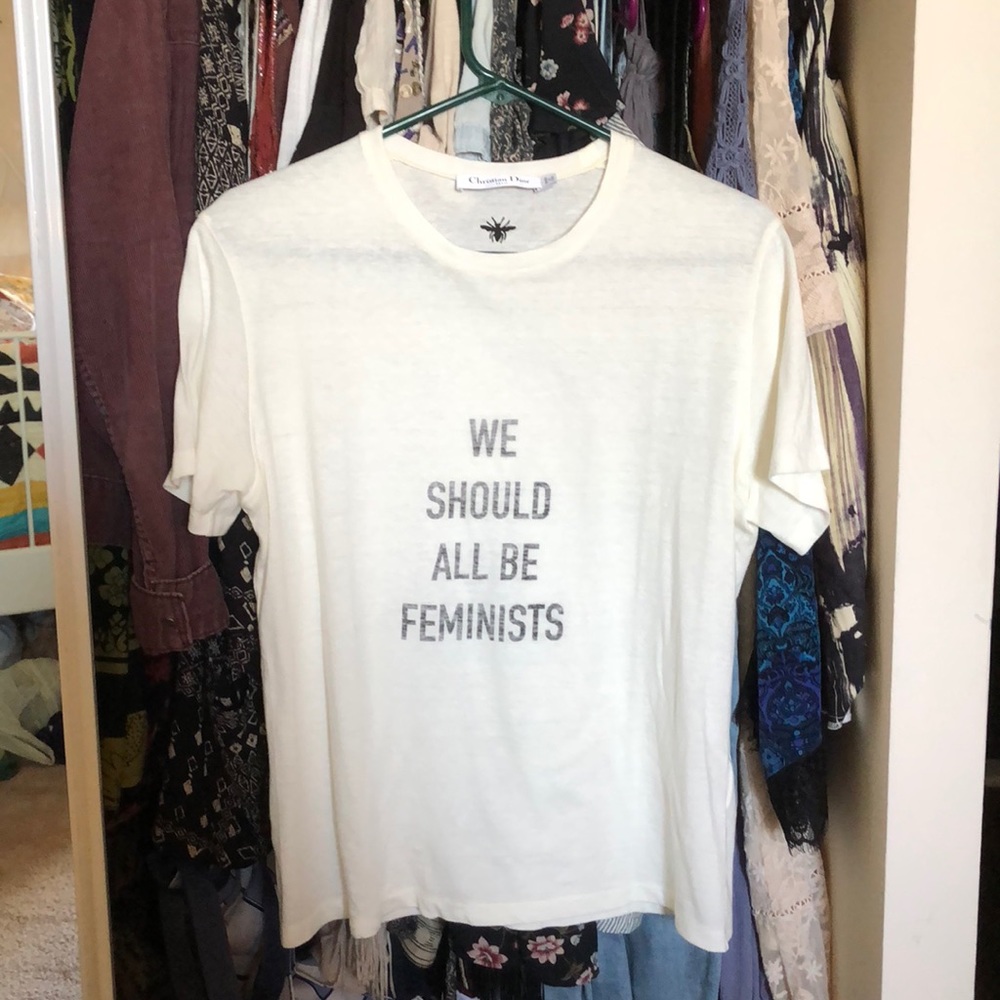 Authentic Dior We Should All Be Feminists Shirt